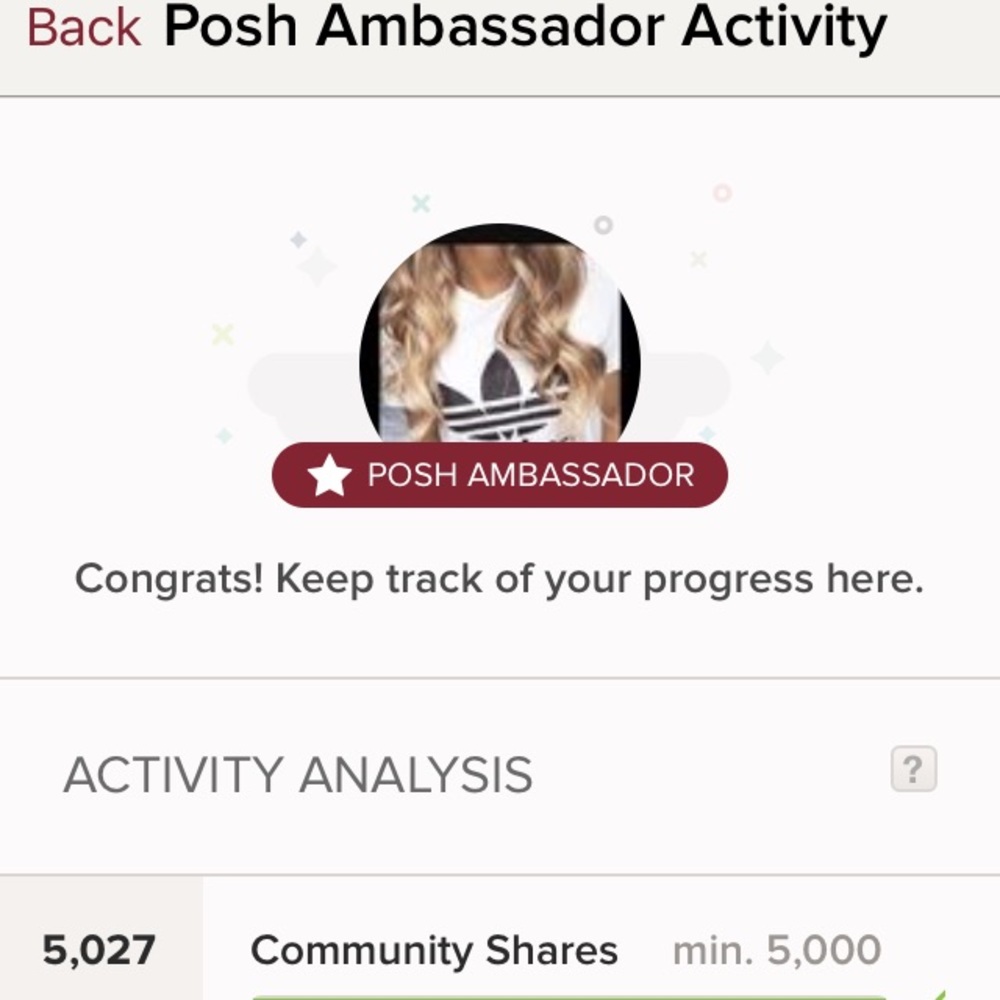 I'm a Poshmark Ambassador!!!